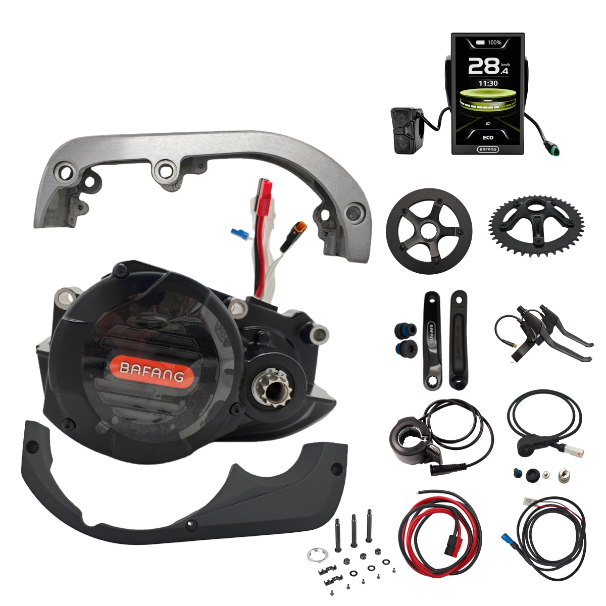 Mid Drive Motor Kit 52V 1000W - Bafang M620 G510 1000W Mid Drive