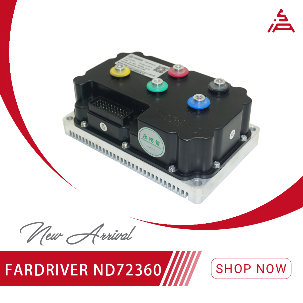 Programmable Bldc Motor Controller 96V - Fardriver ND96360 96V 360A Sinusgolf BLDC-controller