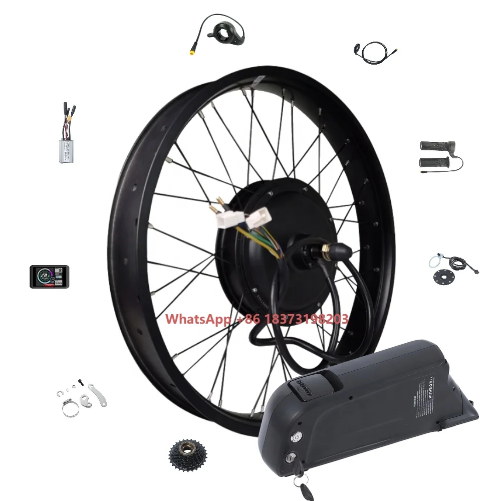 Ebike Conversion Kit 72V 3000W - Hot Selling 72V Lithiumbatterij 3000w Borstelloze