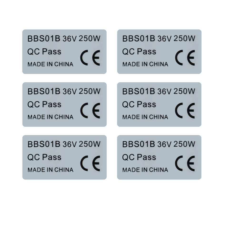 Bafang Bbs02B 48V 750W Mid Drive Kit - 6 stuks 36V 250W 48V 750W