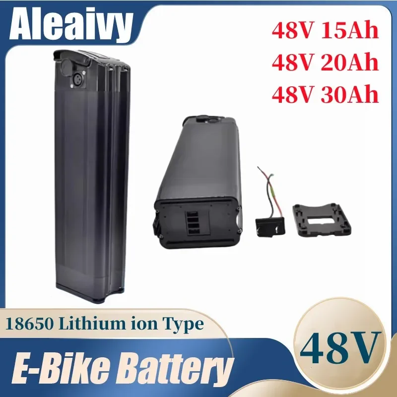 Ebike Battery 48V 20Ah Hailong - 48V 30Ah 18650 oplaadbare lithiumbatterij met