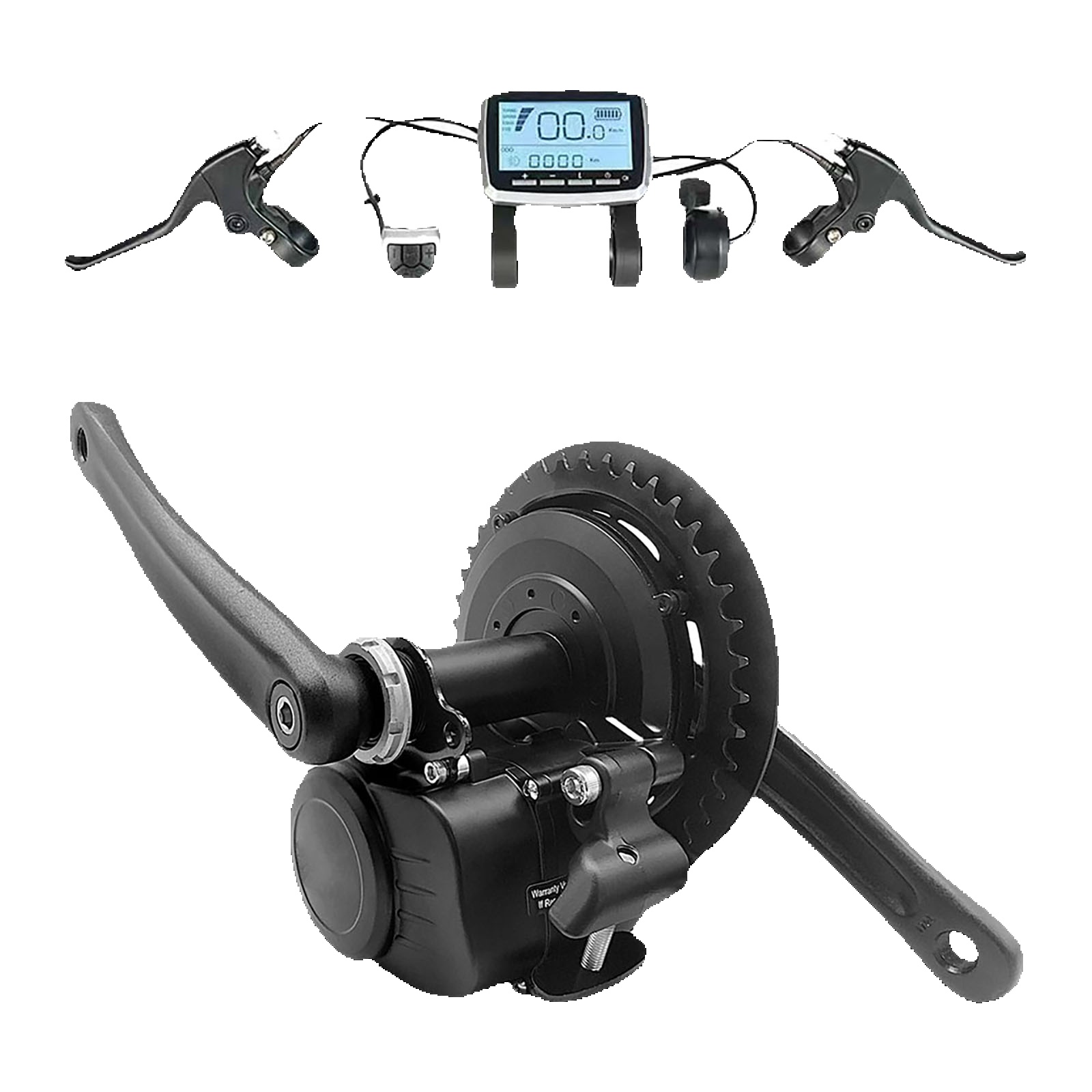 Tongsheng Tsdz2B Mid Drive Motor - Nieuwe Versie Tongsheng 48V 500W Ebike