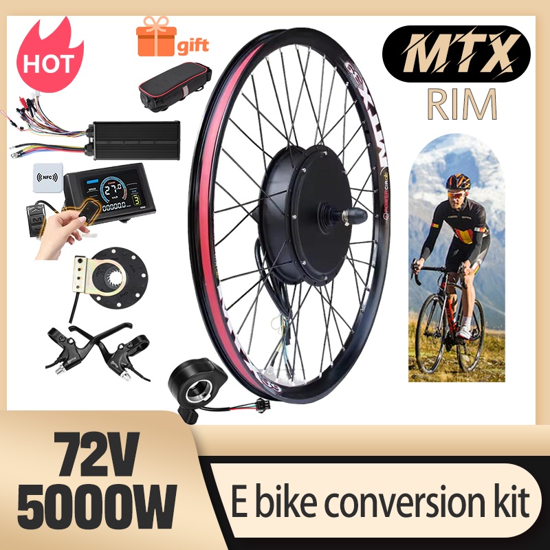 Ebike Conversion Kit 72V 3000W - MTX39 E-bike Conversiekit 72V 5000W Achterdropout