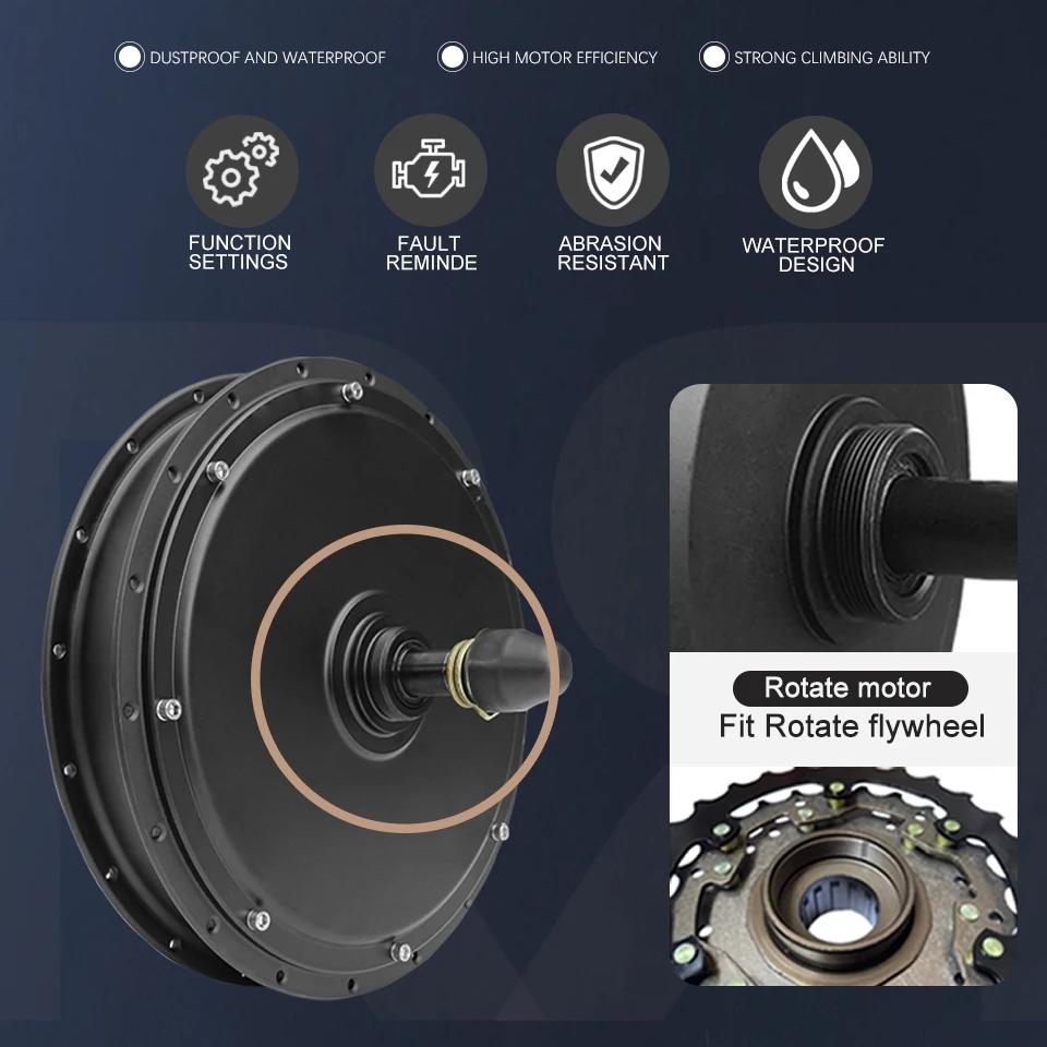 Nieuwe Upgrade E-bike Ombouwse - Ebike Conversion Kit 72V 3000W recensie en prijs