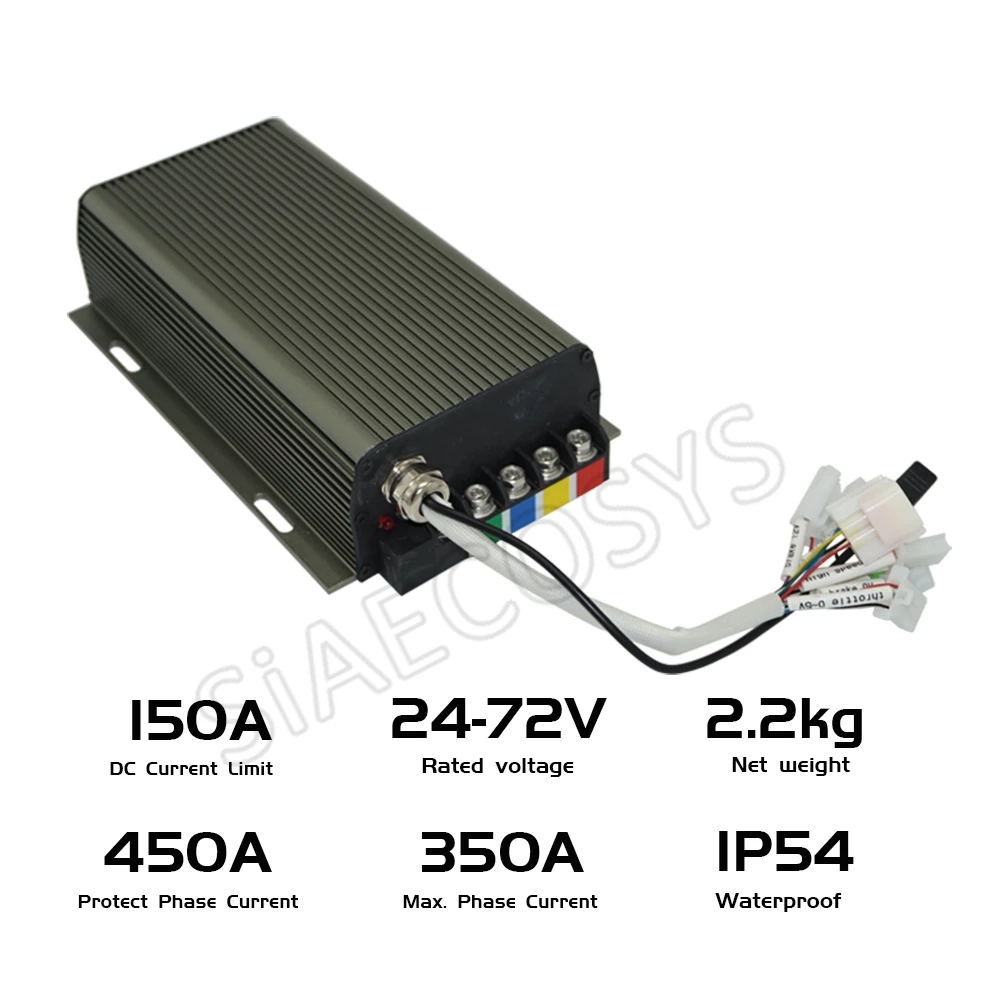 Sabvoton SVMC72150 72v 150A Si - Bldc Controller 72V 150A Sabvoton recensie en prijs