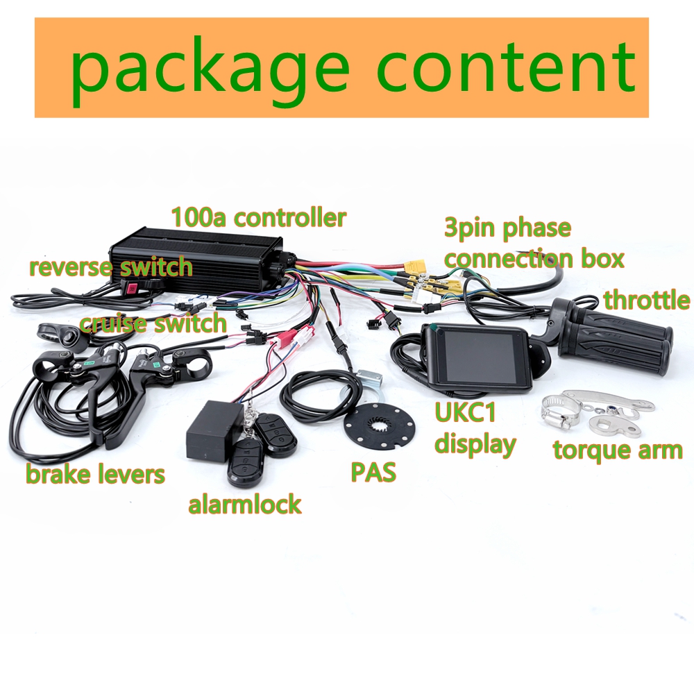NBpower 72V 5000W 70-90km/h BL - 72V 5000W Hub Motor Kit recensie en prijs