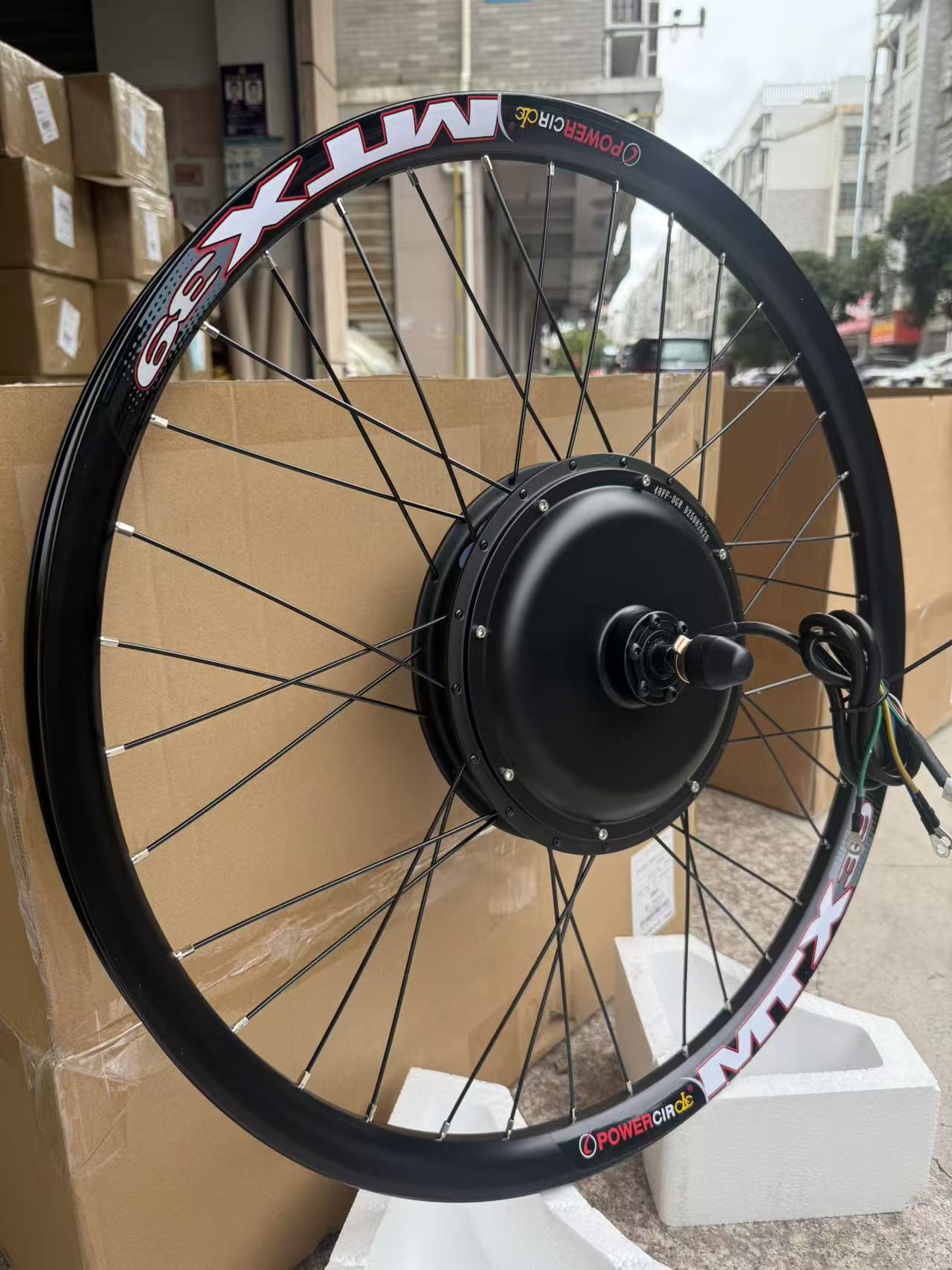Nieuwe MTX39 72V 5000W E-bike  - 72V 5000W Hub Motor Kit recensie en prijs