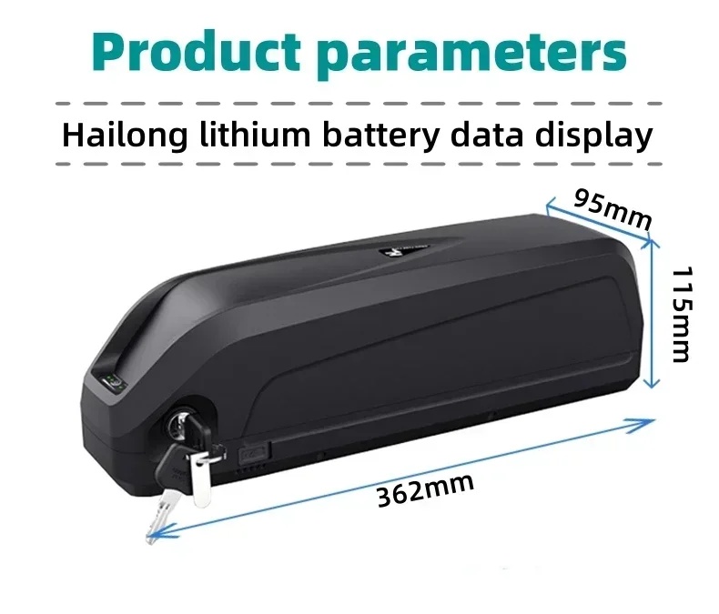 Veelzijdige Hailong-batterij,  - Ebike Battery 48V 20Ah Hailong recensie en prijs