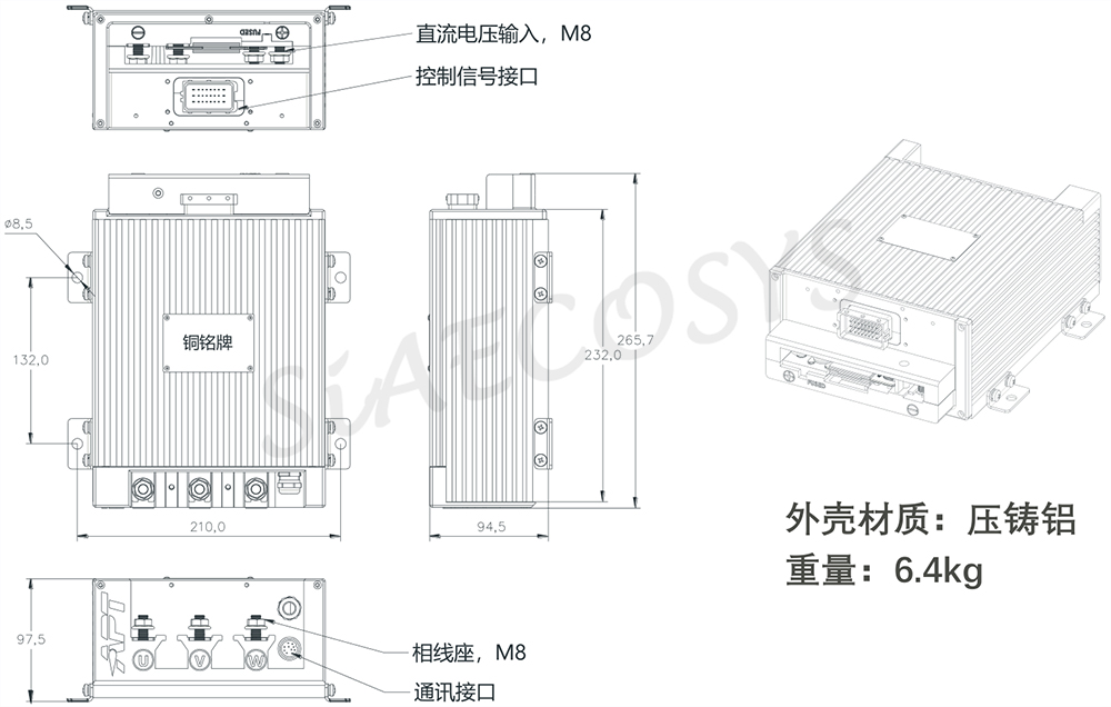 APT Programmeerbare FOC AE9680 - Programmable Bldc Motor Controller 96V recensie en prijs