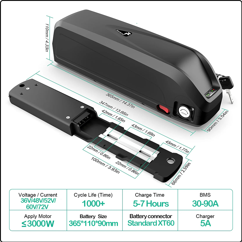 72V e-bike accu 3000W 60Ah ele - Ebike Conversion Kit 72V 3000W recensie en prijs