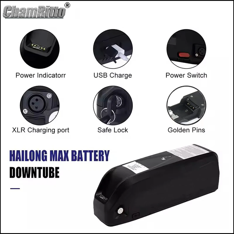 72V60V 48V 20AH 52V 36V 30AH 4 - Ebike Battery 48V 20Ah Hailong recensie en prijs