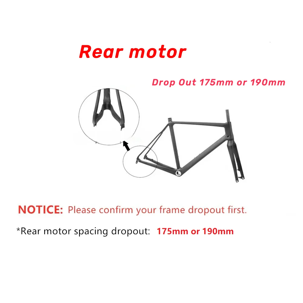BAFANG G062 48V 1000W Achterwi - 72V 5000W Hub Motor Kit recensie en prijs