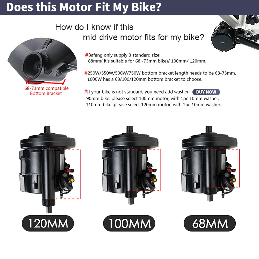 Bafang BBSHD 1000W 52V 48V 68m - Bafang Bbshd 1000W Conversion Kit recensie en prijs