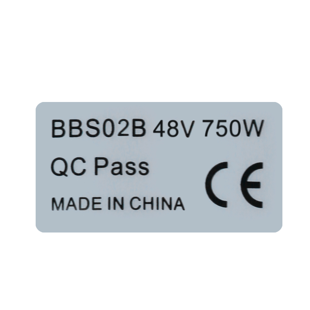 8PCS 36V 250W Sticker 48V 750W - Bafang Bbs02B 48V 750W Mid Drive Kit recensie en prijs