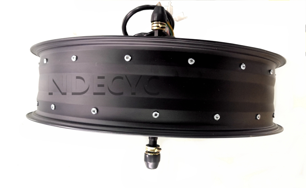 NBpower 170/190mm Dropout 48-9 - 72V 5000W Hub Motor Kit recensie en prijs