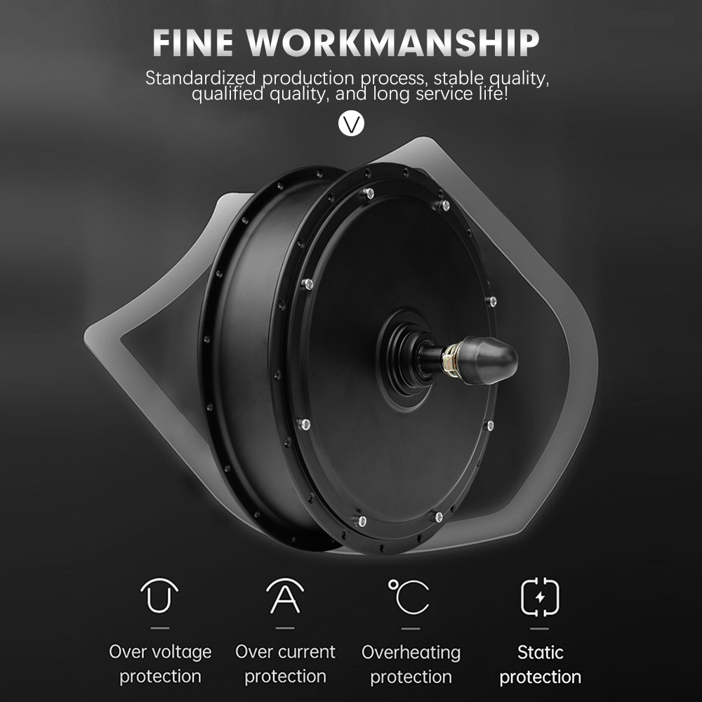 Elektrische fiets ombouwkit 72 - Ebike Conversion Kit 72V 3000W recensie en prijs