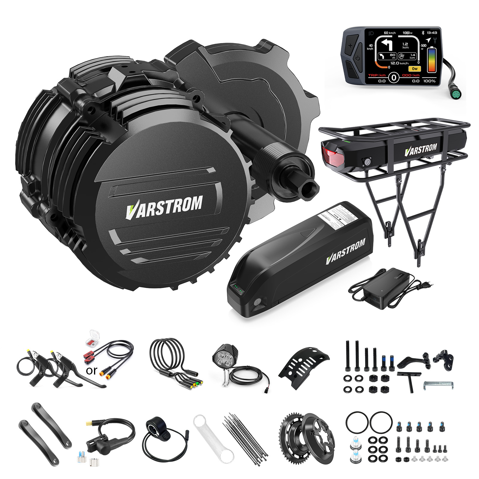[US STOCK] Varstrom 48V500W 75 - Tongsheng Tsdz2B Mid Drive Motor recensie en prijs