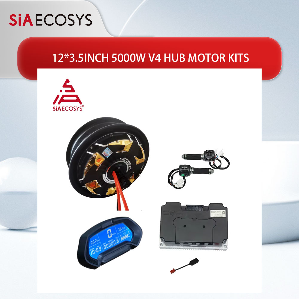 QS Motor 12*3.5inch 5000W V4 7 - 72V 5000W Hub Motor Kit recensie en prijs
