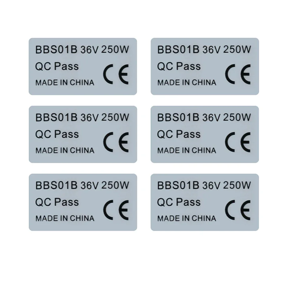 6pcs 36V 250W 48V 750W Sticker - Bafang Bbs02B 48V 750W Mid Drive Kit recensie en prijs